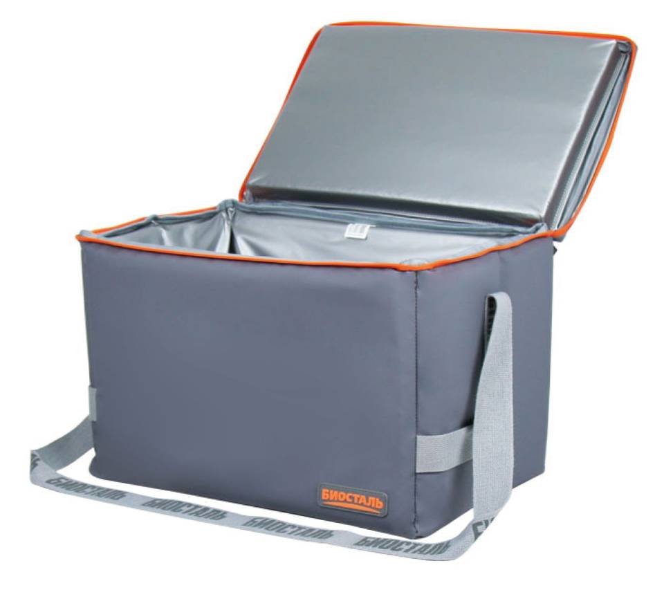 Сумка изотермическая Biostal Дискавери 20л Ледяной графит