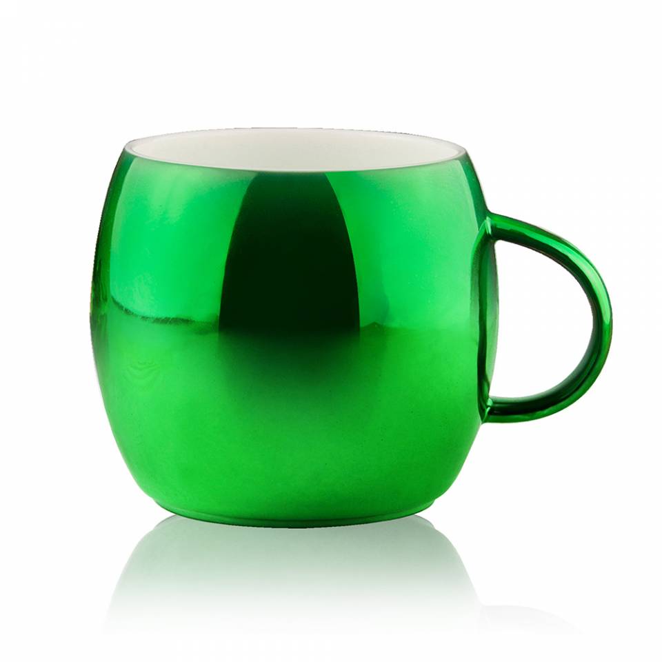 Кружка Asobu Sparkling mugs 0,38 литра зеленая
