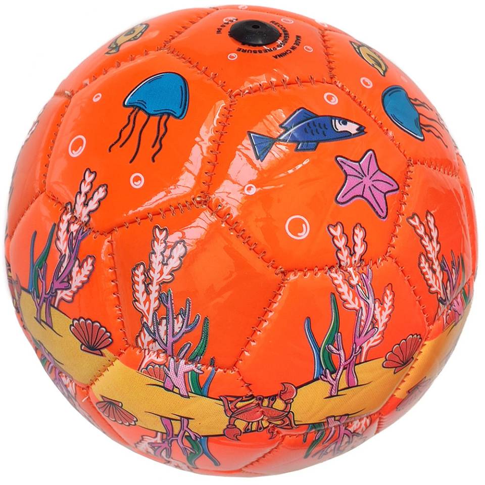 Мяч футбольный Mibalon №2 оранжевый