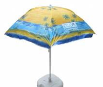 Зонт пляжный BU-01 140х6см, складная штанга 145см