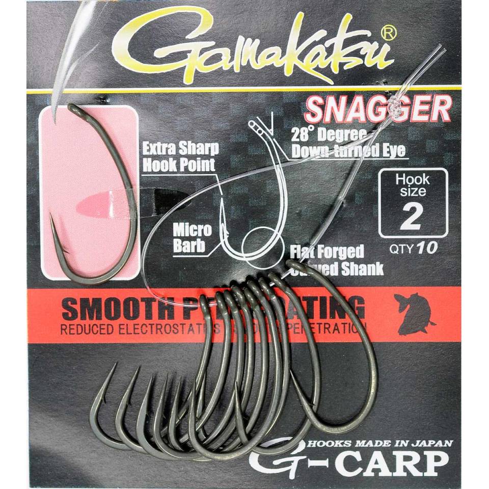 Крючки Gamakatsu G-Carp Snagger