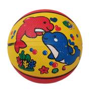 Мяч баскетбольный 3 красный-желтый