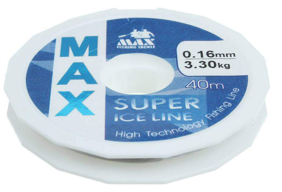 Леска Max Super Ice Line 40м
