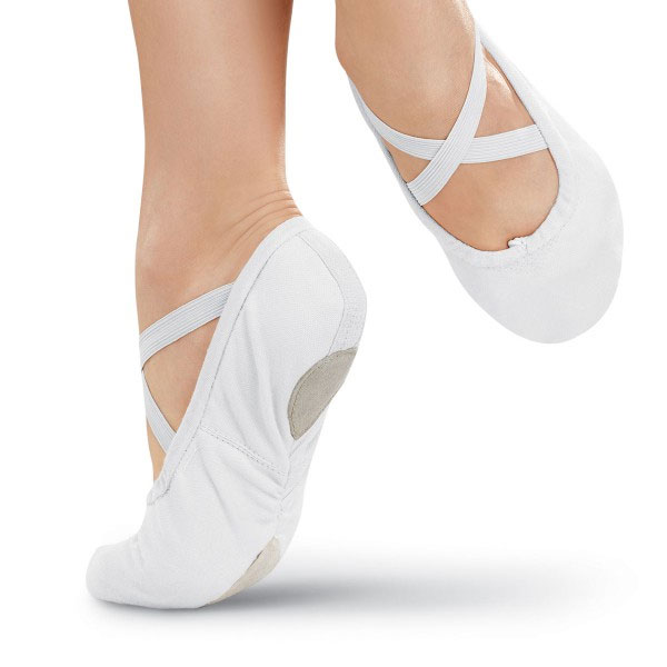 Балетки белые