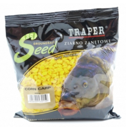 Зерновая Смесь Traper Seed Corn carp Truskawka MIX 2 (кукуруза клубника) 500гр