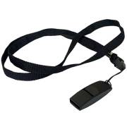 Свисток судейский пластиковый без шарика черный