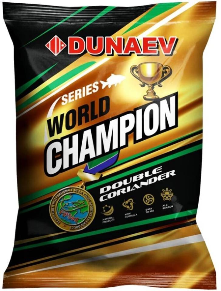 Прикормка DUNAEV World Champion Double Coriander 1кг