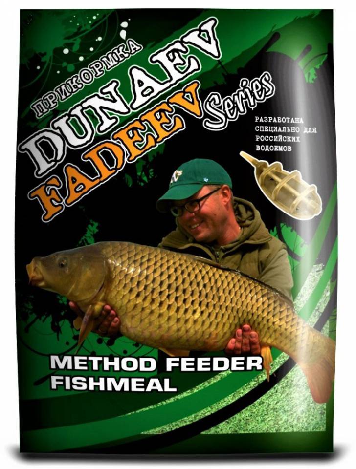 Прикормка DUNAEV Fadeev Method Feeder Fishmeal 1кг