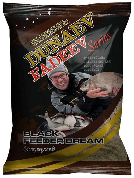 Прикормка DUNAEV Fadeev Feeder Bream Black 1 кг