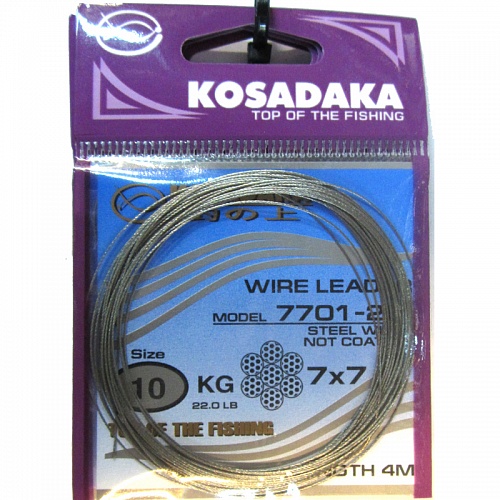 Поводковый материал Kosadaka Elite 7х7 4м 25кг