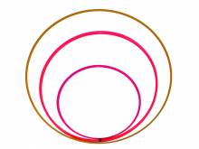 Обруч пластиковый