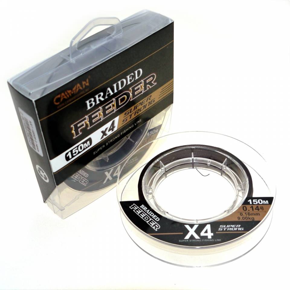 Шнур Caiman Feeder Braid 150м Brown