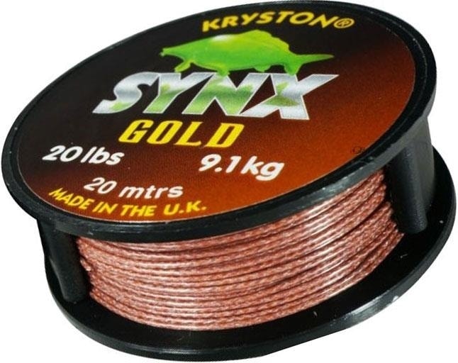 Поводковый материал Kryston SYNX 20м 20lb Gold