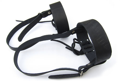 Крепления охотничьи с ремнями (кожа)