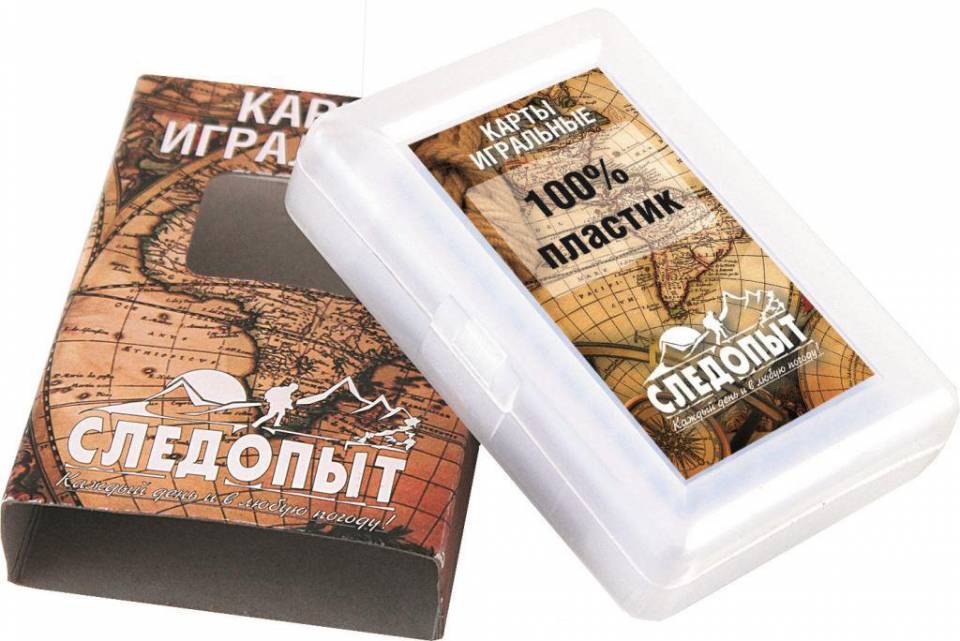 Карты игральные Следопыт
