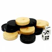 Набор фишек для нард деревянные В143