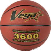 Мяч баскетбольный VEGA 3600, FIBA Approved 7 темно-коричневый