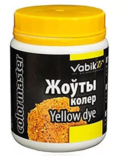Компонент прикормки Vabik Colormaster Желтый 100гр