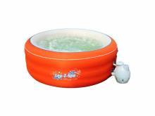 Бассейн надувной Bestway спа джакузи оранжевый 206х71 см