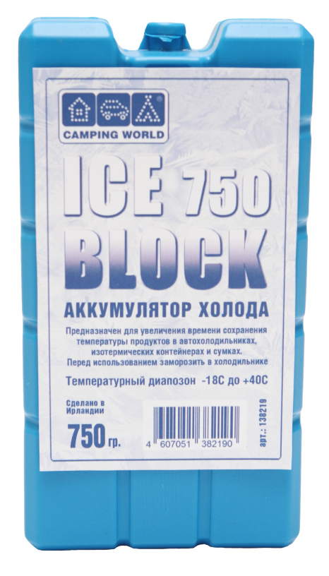 Аккумулятор холода Camping World Iceblock 750