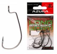 Крючки офсетные Azura Long Offset Worm Hook