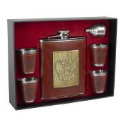 Набор TZ-11 Русский промысел фляжка + 4 стопки