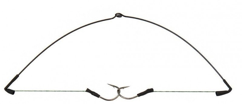 Коромысло оснащенное East Shark 2 крючка (10шт)