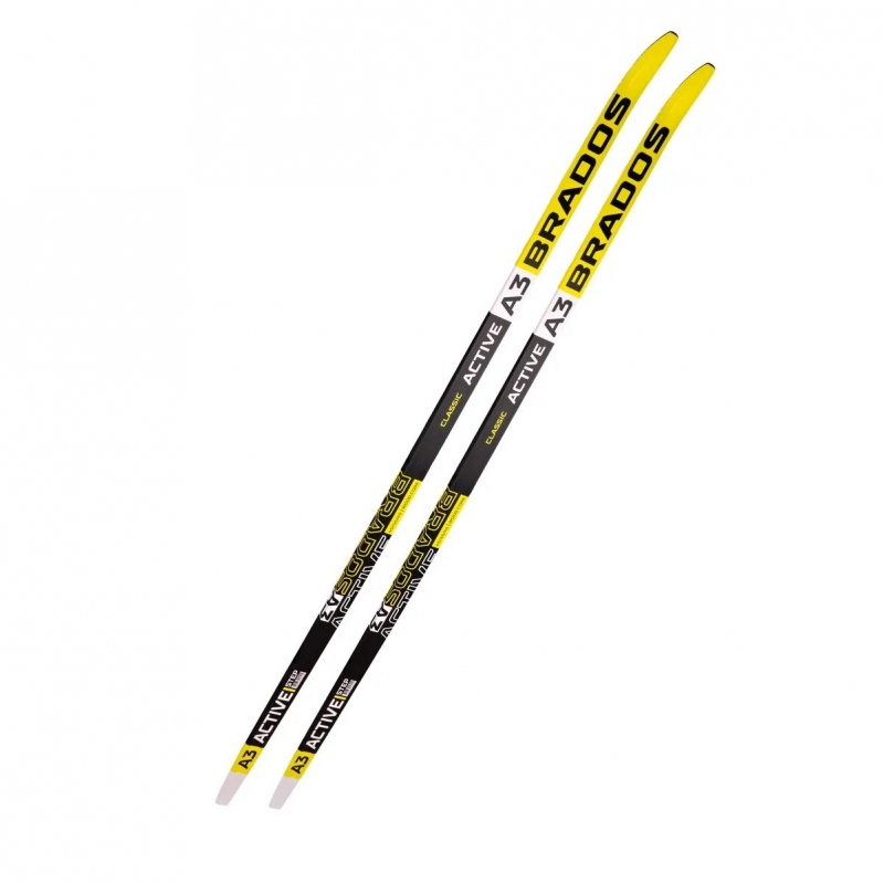 Беговые лыжи STC Brados Active A 3 step yellow