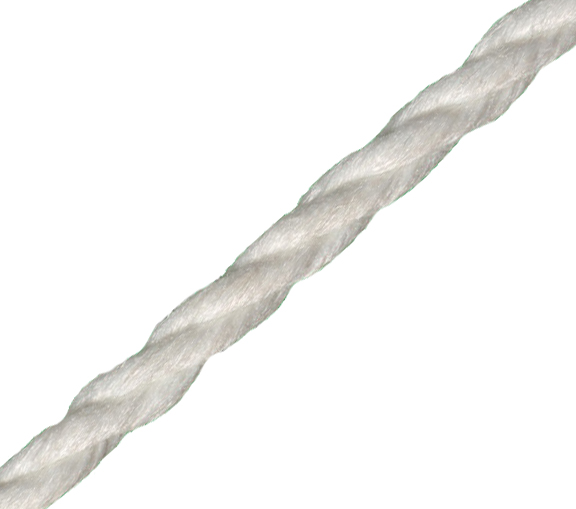Веревка крученая ПЭ 3пр, d 3мм, р/н 60 кгс