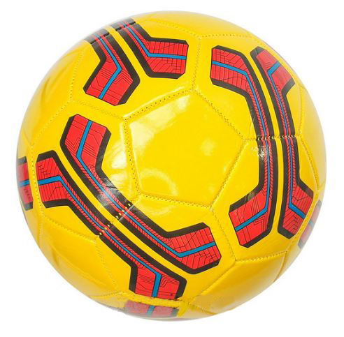 Мяч футбольный E33518-5 желтый