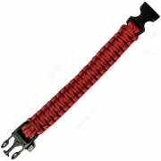 Браслет выживания из Паракорда со свистком