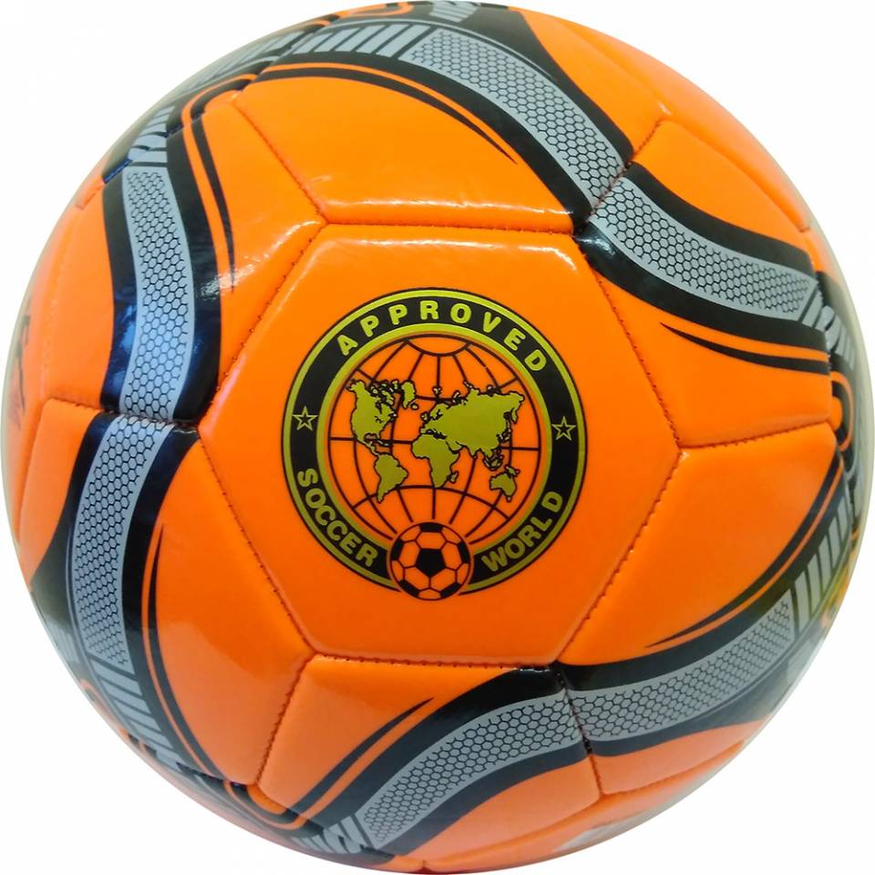 Мяч футбольный MK-307 оранжевый