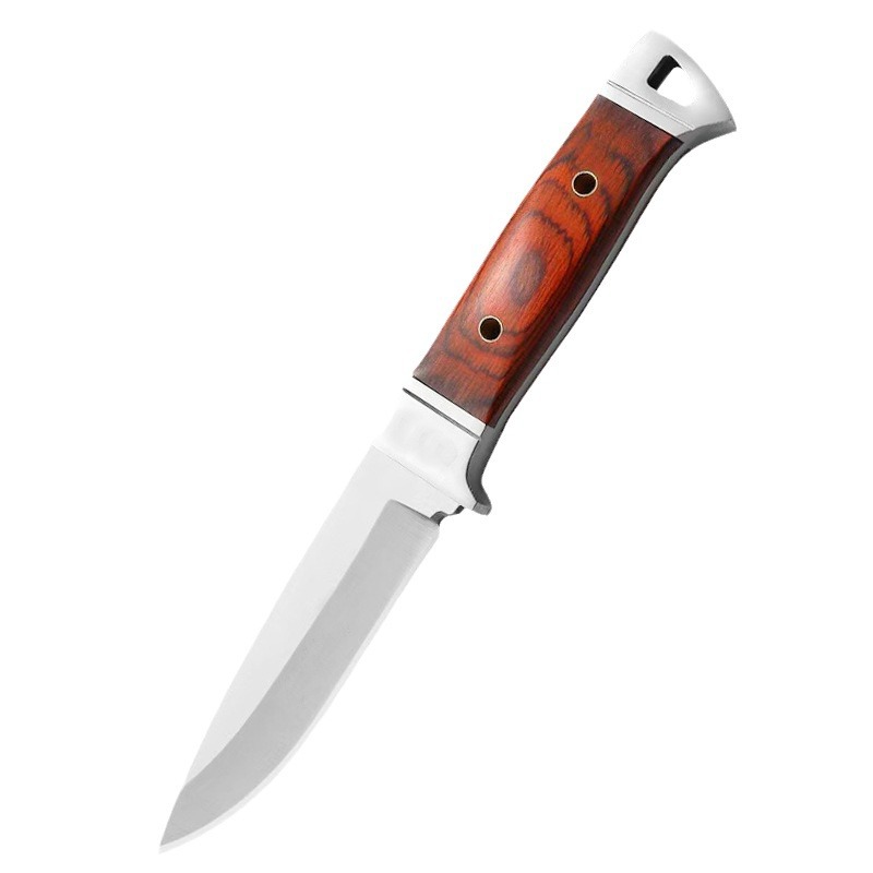 Нож Camper 19,5см дерево 5Cr 120гр ножны