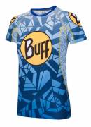 Футболка беговая Buff Official T-Shirt Women Nancy Royal Blue