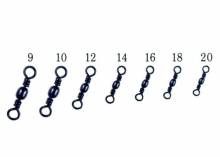 Вертлюг Lucky John Barrel Swivel 018 10 шт