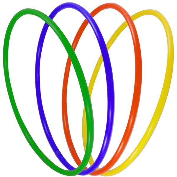 Обруч пластиковый Спорт d-22