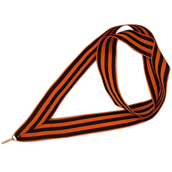 Лента для медали V28-W/BL/R РФ, 28 мм