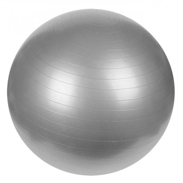 Мяч гимнастический серый