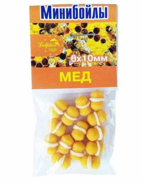 Мини бойлы Dolphin Мед 6x10мм