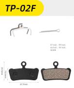 Колодки тормозные Toopre TP-02F для дисковых тормозов