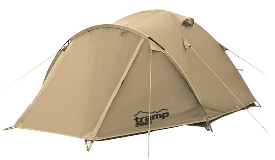 Палатка Tramp Lite Camp 4 песочная