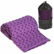 Полотенце для Йоги 183х63см сумкой для переноски фиолетовый