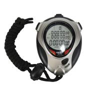 Секундомер Torres Professional Stopwatch,100 яч.памяти серый-черный