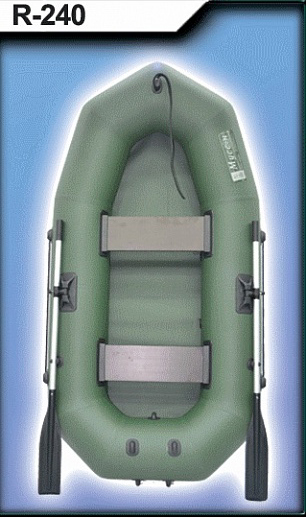 Лодка Муссон R-240 Зеленая