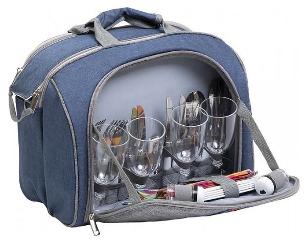 Набор пикниковый Helios HS-425S-(4)BG на 4 персоны