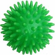 Мяч массажный твердый ПВХ 7см зеленый
