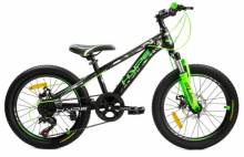 Велосипед Hype 20" MD300 Black/Green