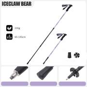 Палки для скандинавской ходьбы Iceclaw bear фиолетовый 216гр алюминий 7075 антишок