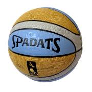 Мяч баскетбольный 7 коричневый-голубой-серый