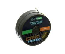 Поводковый материал Carp Pro Sinking без оплетки 25lb 10м Gravel Brown